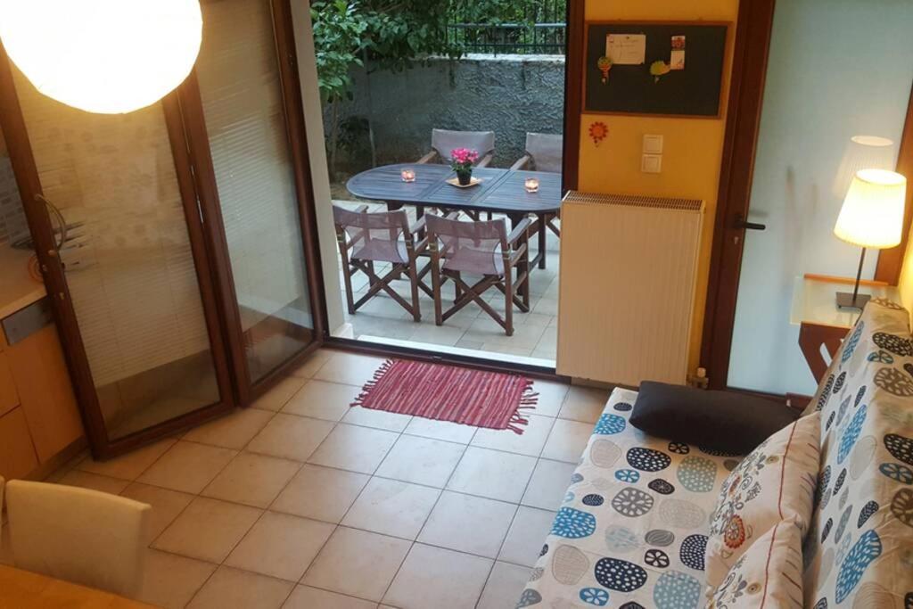 Apartamento Quite House With Garden And Barbecue Atenas Exterior foto