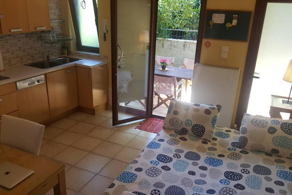 Apartamento Quite House With Garden And Barbecue Atenas Exterior foto